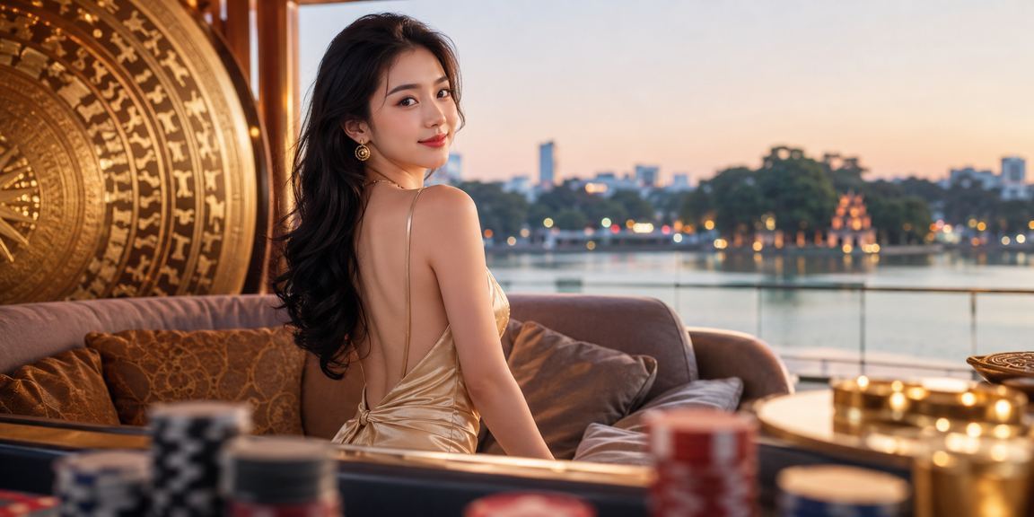 Người dùng tại Hà Nội thực hiện nạp tiền vào tài khoản cược trực tuyến tại bãi biển